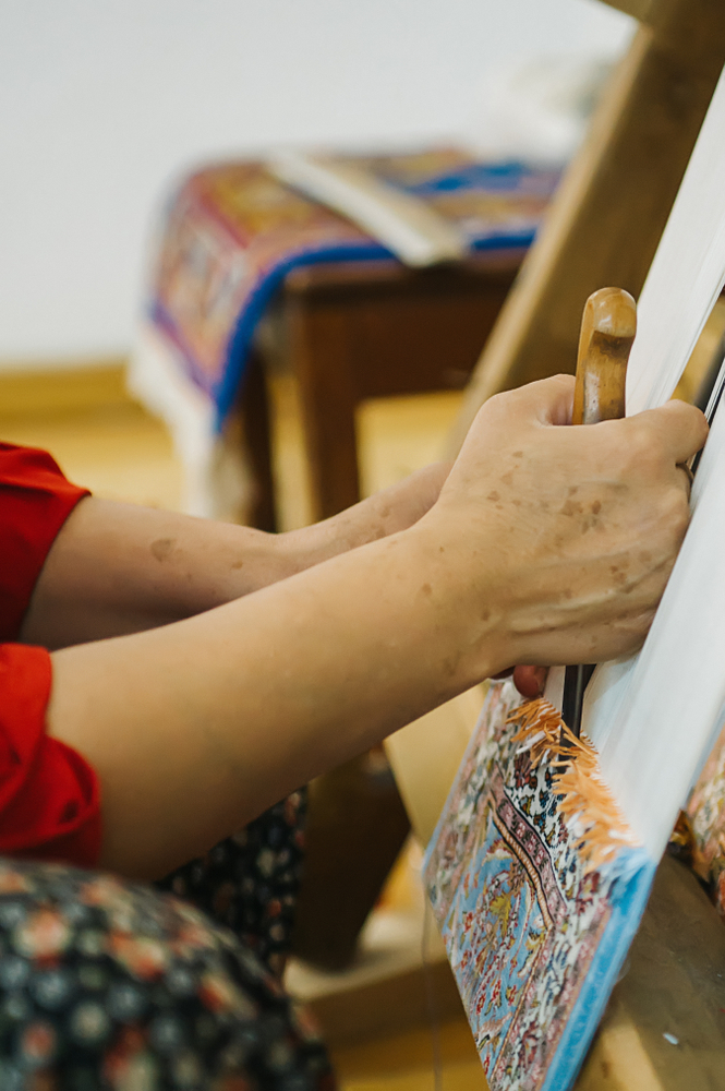 Cooperativa de Tapetes artesanais