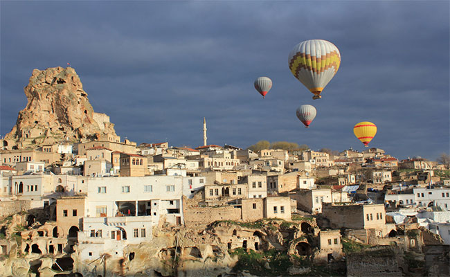 Panorama do Castelo de Ortahisar